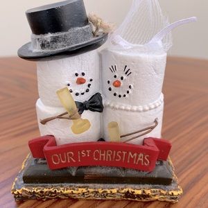 Newlyweds First Christmas Ornament